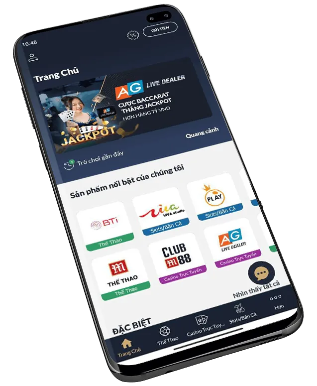 Minh họa khuyến mãi và tiền thưởng slot365